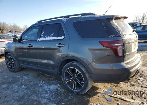 2015 Ford Explorer Sport from USA, damaged, VIN 1FM5K8GTXFGC05433